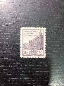 Selos: Urbanización y acuartalamiento de Barcelona 20 cts.
